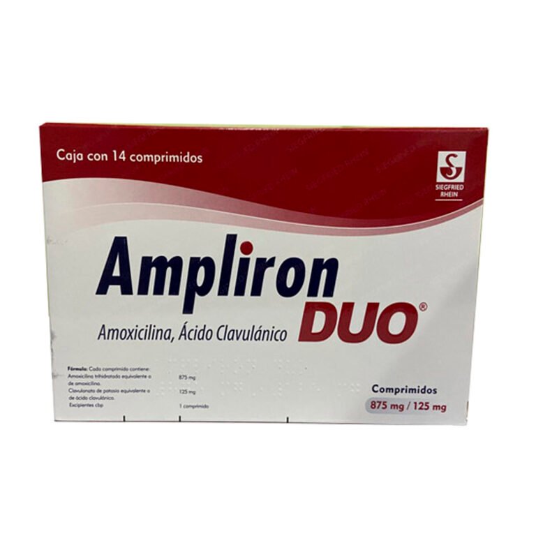 AMPLIRON DUO 875 MG COMPRIMIDOS CAJA 14 Farmacia CHS