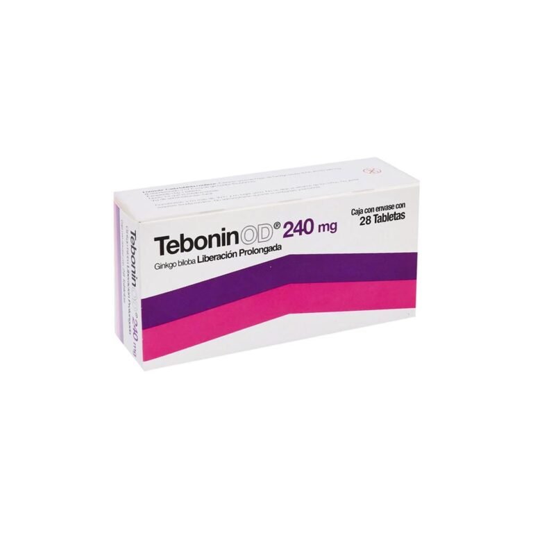 TEBONIN OD 240 MG LIB PROL TABLETAS CAJA 28 Farmacia CHS