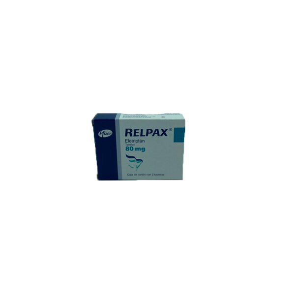 RELPAX 80 MG C/2 TABLETAS