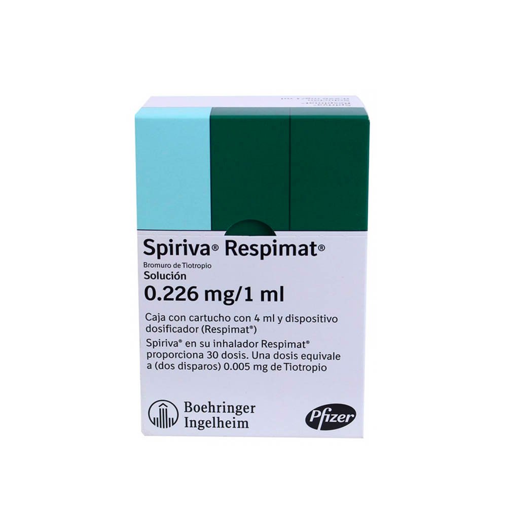 SPIRIVA RESPIMAT 0.226 MG / 1 ML - Farmacia CHS