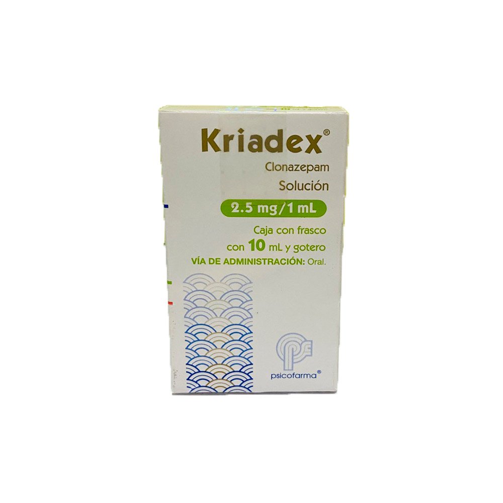 clonazepam kriadex precio