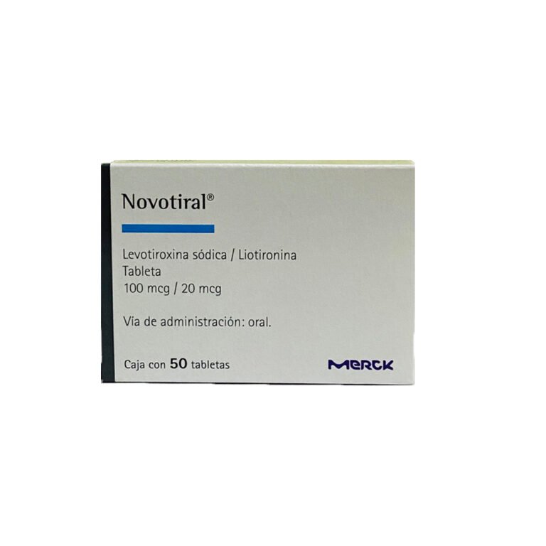 NOVOTIRAL 100ÂµG/20ÂµG C/50 TABLETAS - Farmacia CHS