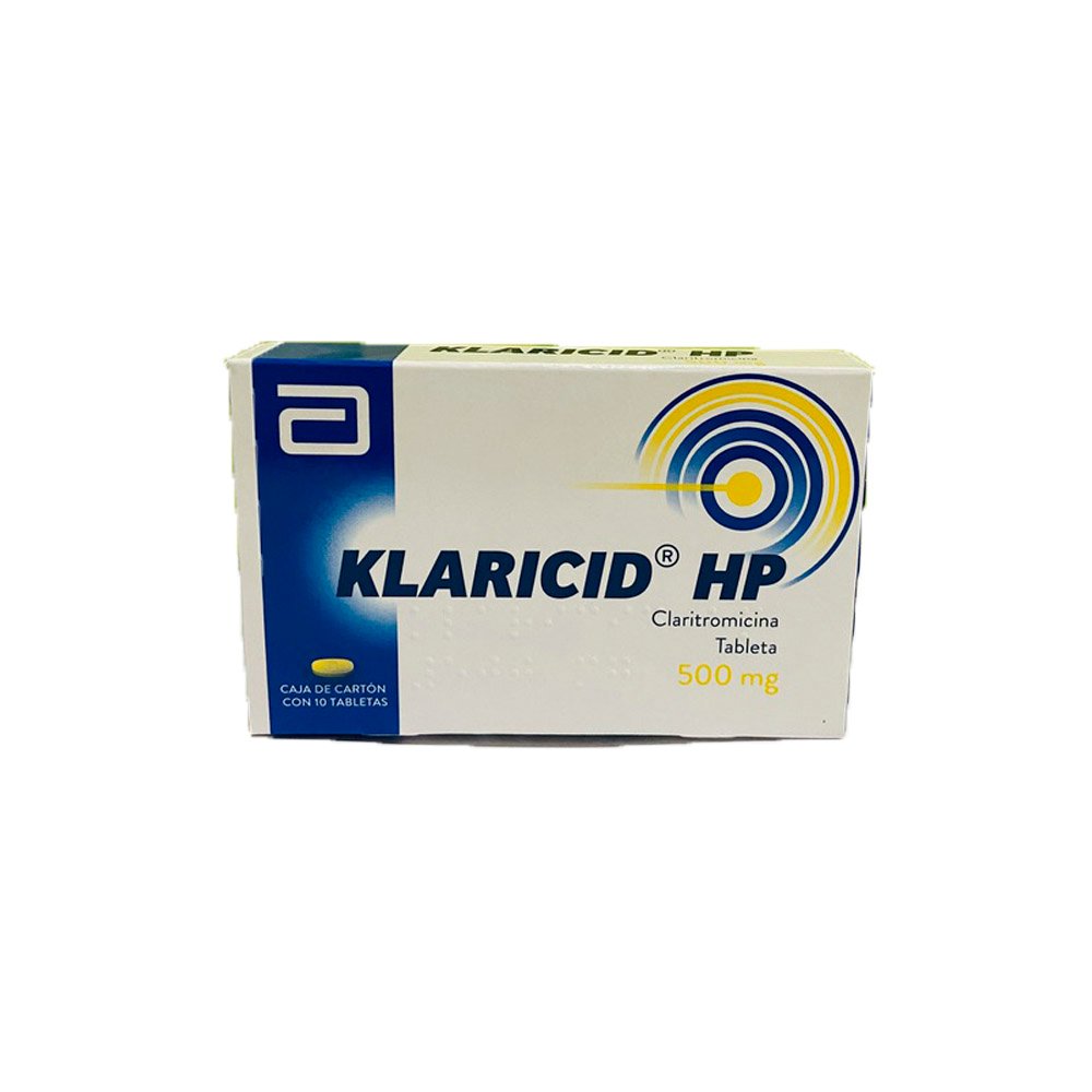 KLARICID-HP 500MG TABLETAS C/10