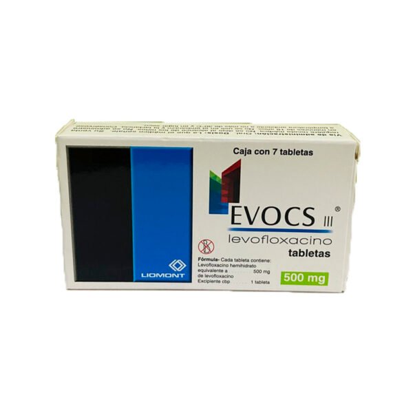 EVOCS 500MG C/7 TABLETAS-LASA